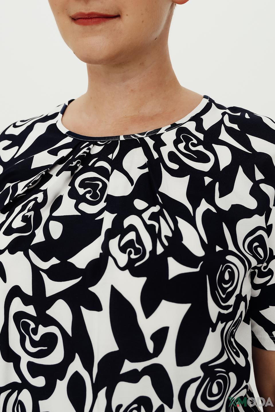 Блуза Frank Walder с цветочным принтом