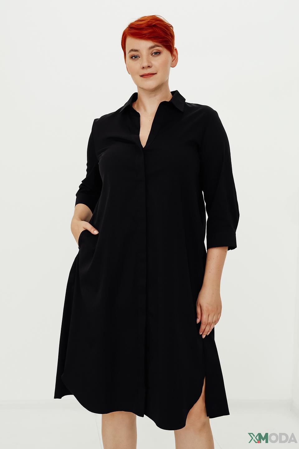 Платье-рубашка Gerry Weber чёрное