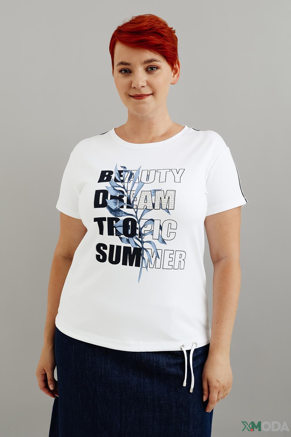 Футболка Rabe collection с принтом