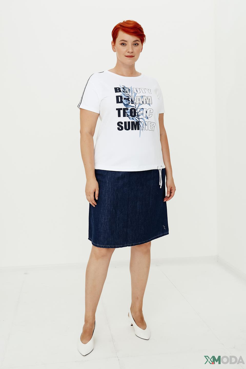 Футболка Rabe collection с принтом