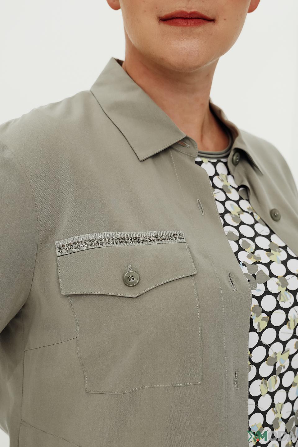 Рубашка Thomas Rabe хаки