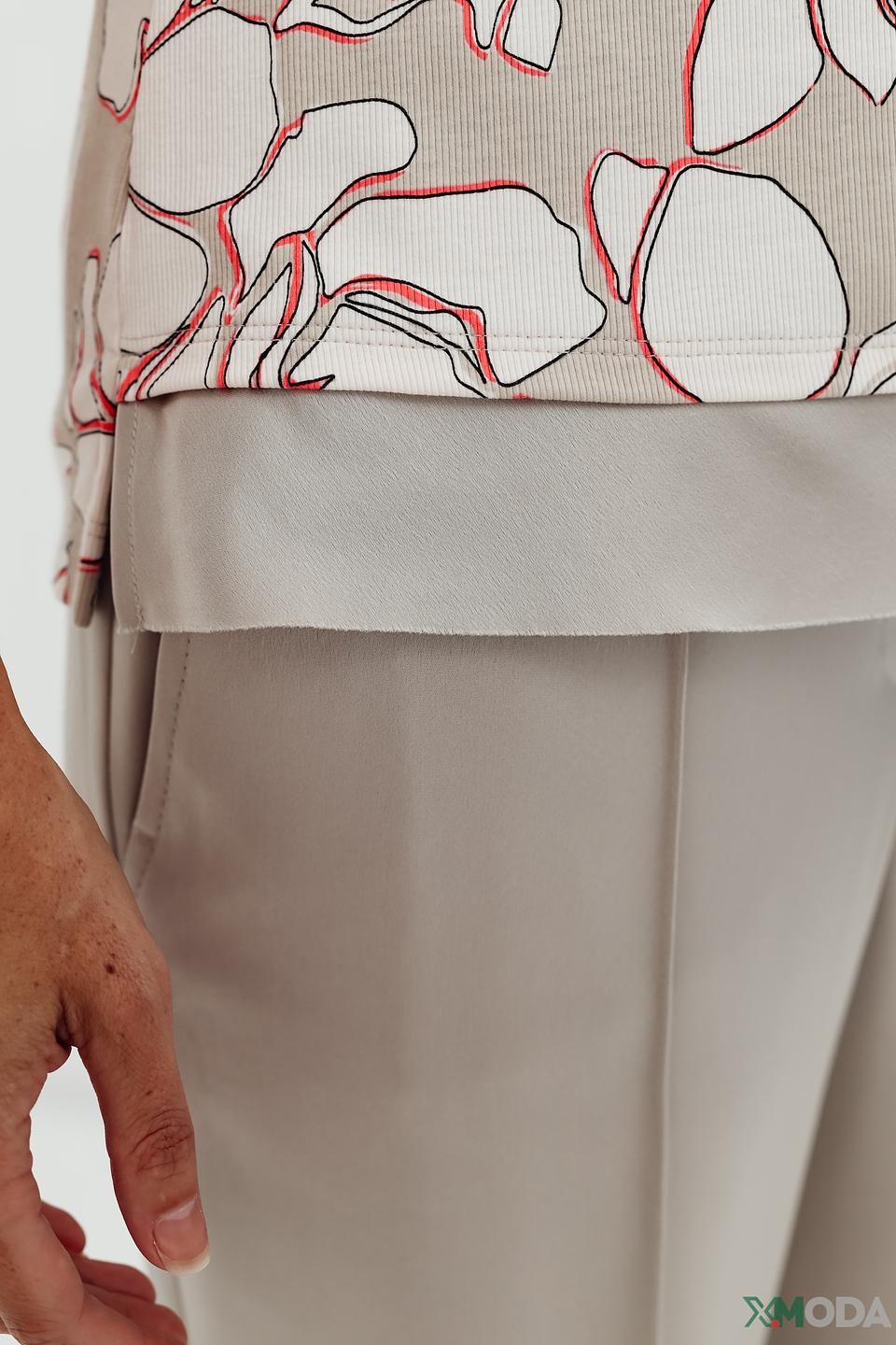 Футболка Marc Cain с цветочным принтом