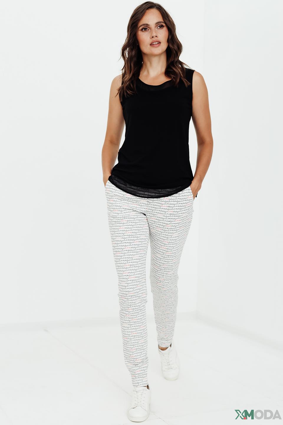 Брюки Marc Cain с принтом