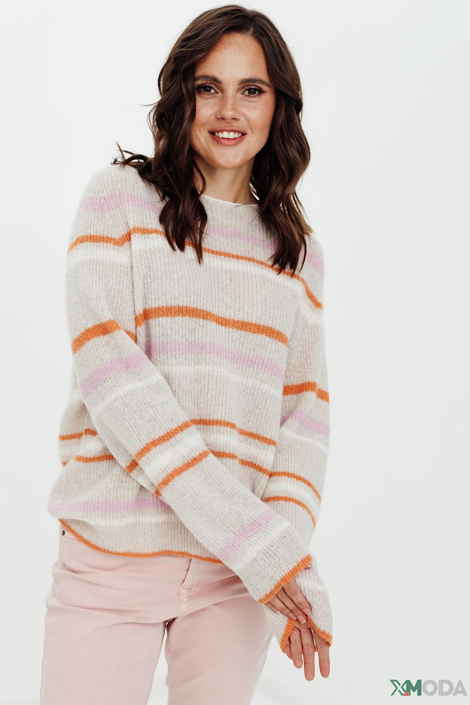 Пуловер Marc Cain в полоску