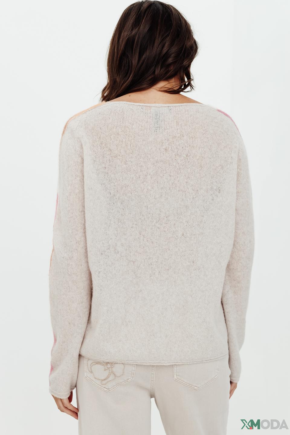 Пуловер Marc Cain абстрактный принт