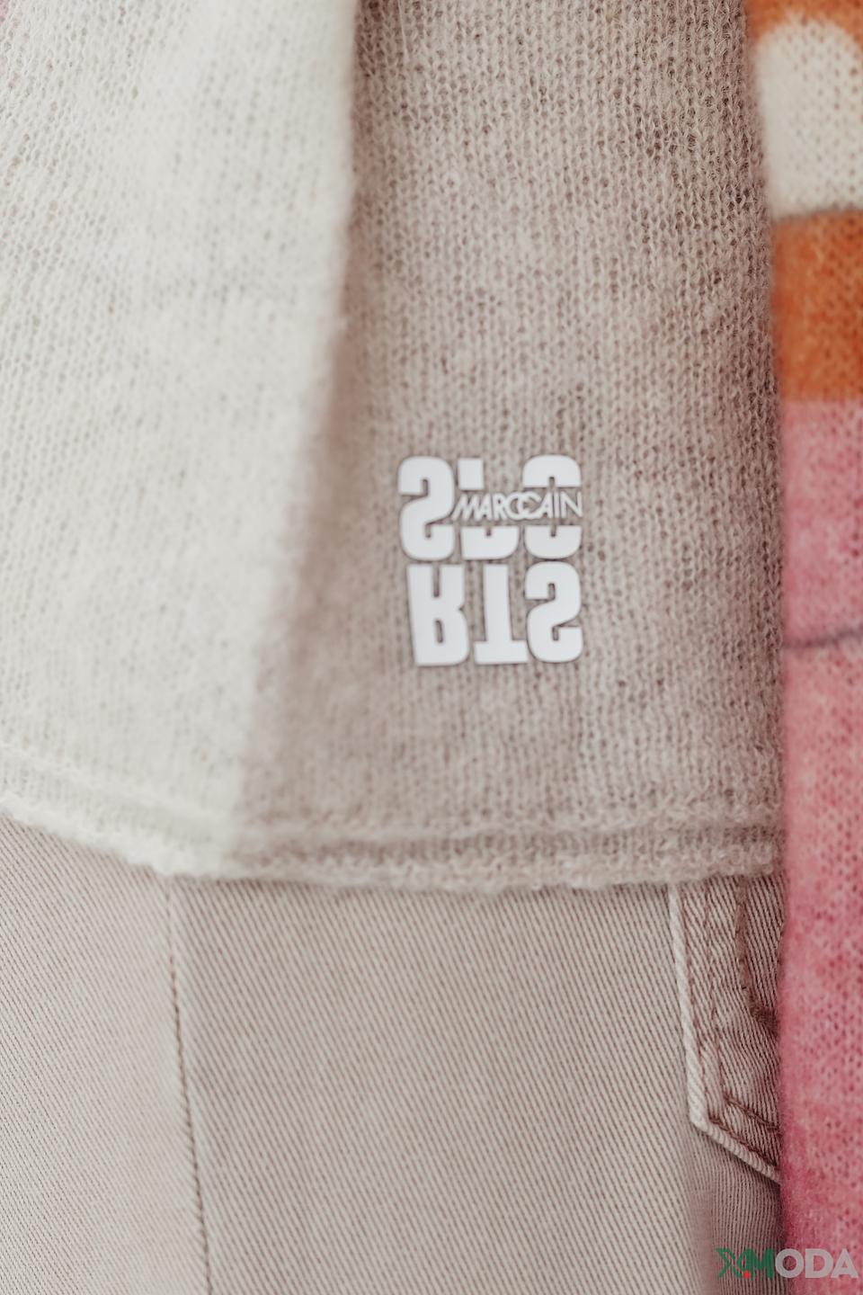 Пуловер Marc Cain абстрактный принт