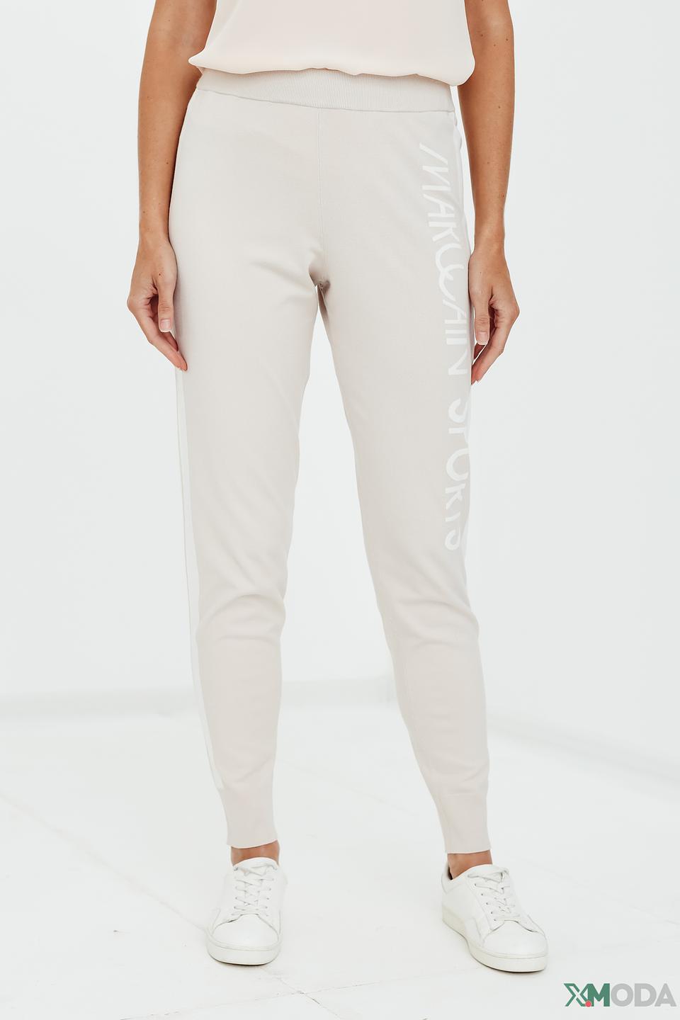 Брюки спортивные Marc Cain Sports бежевые