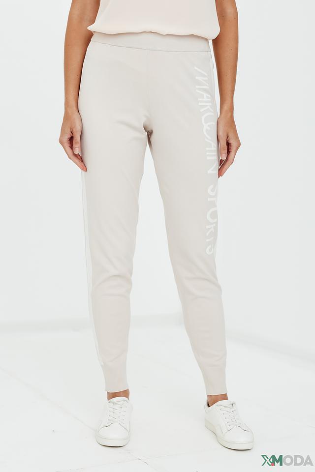 Брюки спортивные Marc Cain Sports бежевые