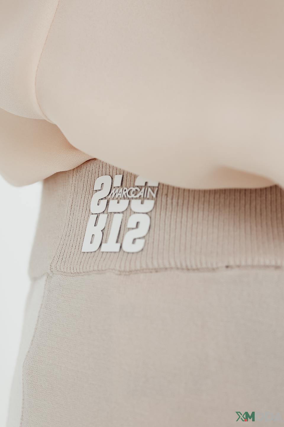 Брюки спортивные Marc Cain Sports бежевые