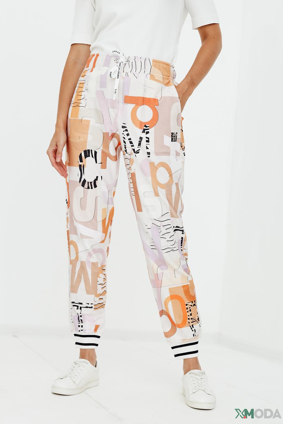 Брюки спортивные Marc Cain с принтом