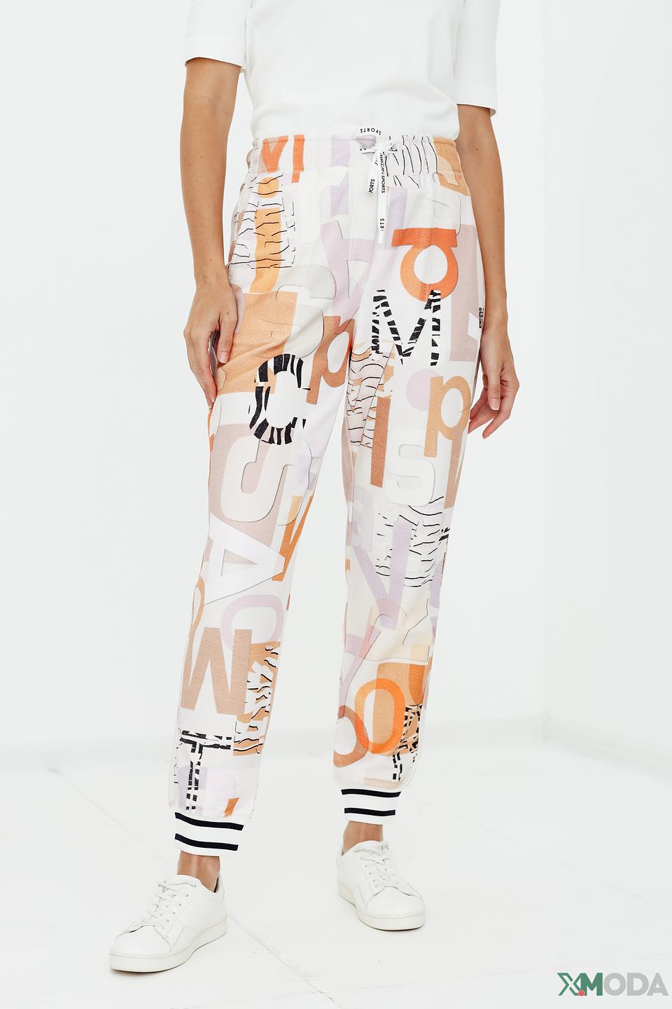 Брюки спортивные Marc Cain с принтом