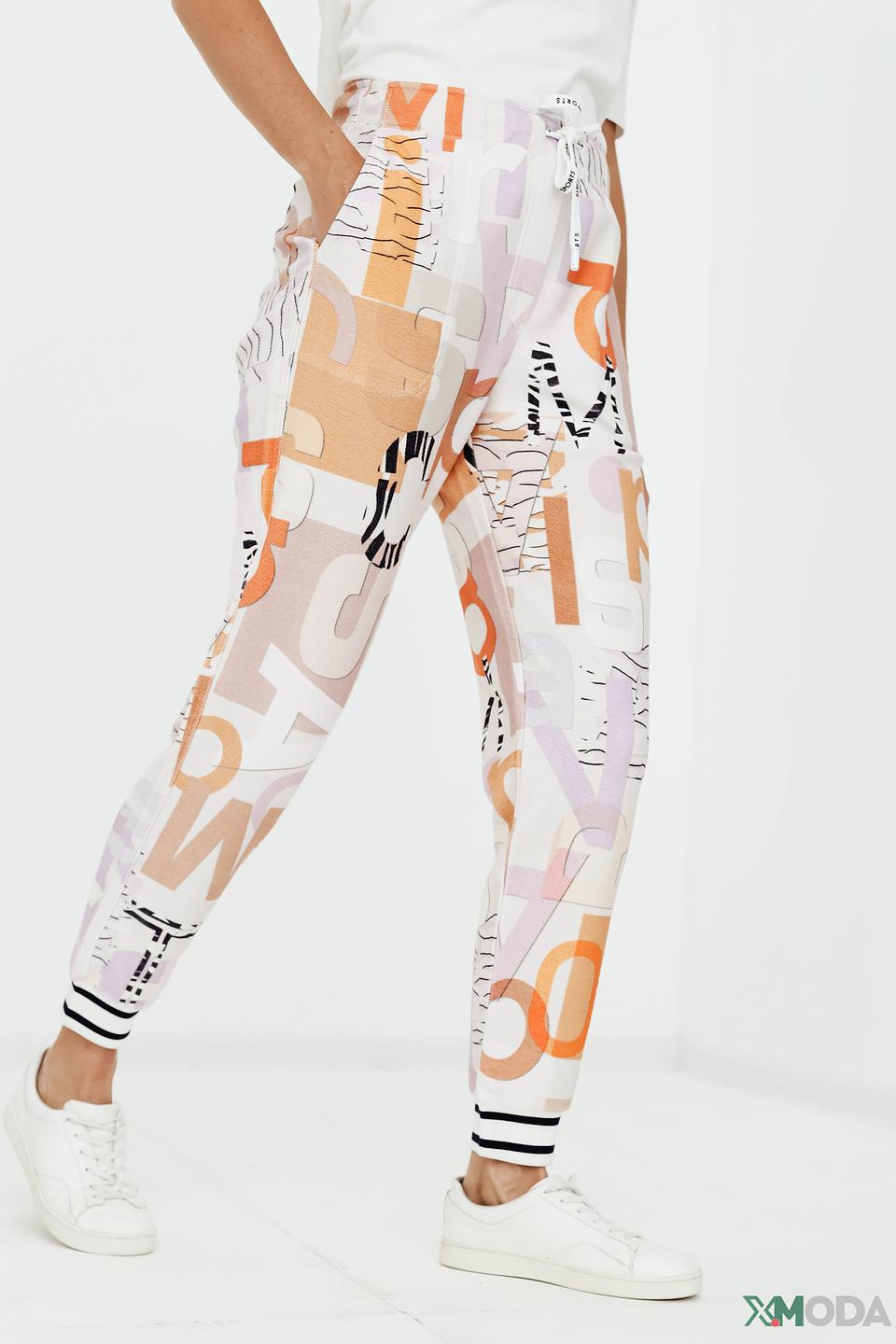 Брюки спортивные Marc Cain с принтом