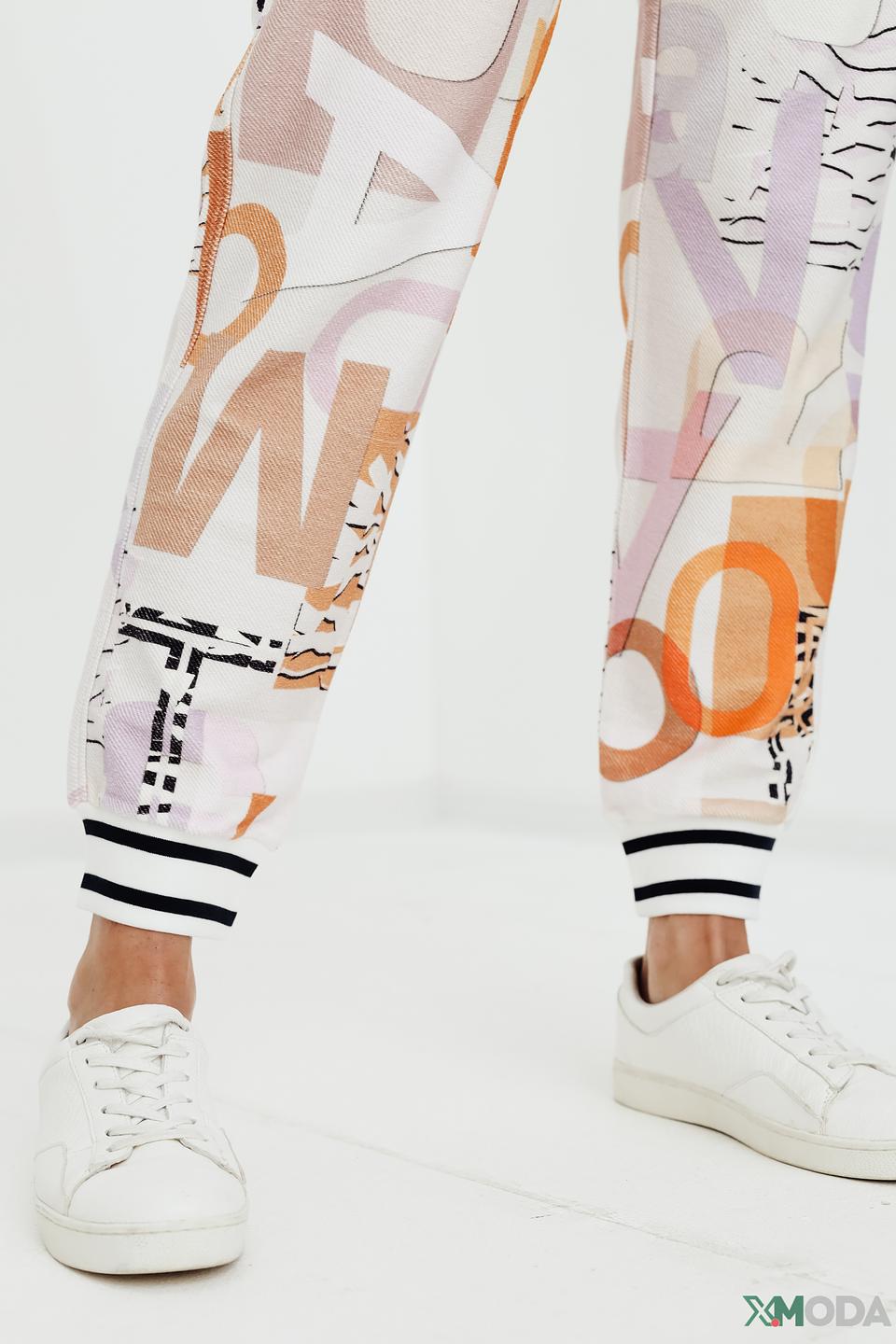 Брюки спортивные Marc Cain с принтом