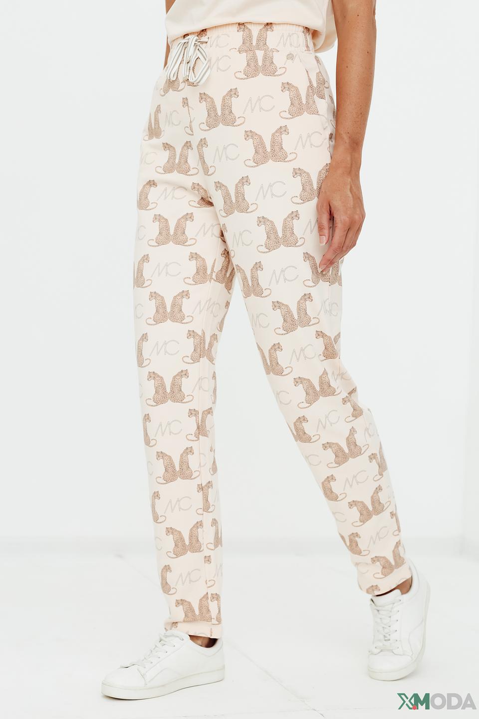 Брюки Marc Cain с леопардовым принтом