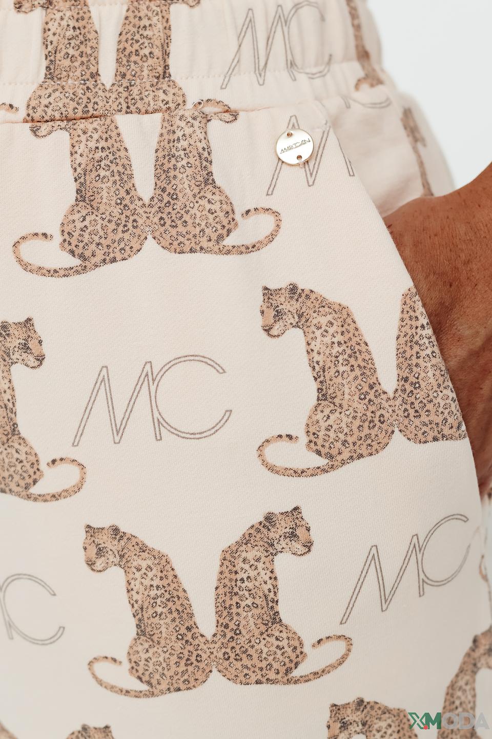 Брюки Marc Cain с леопардовым принтом