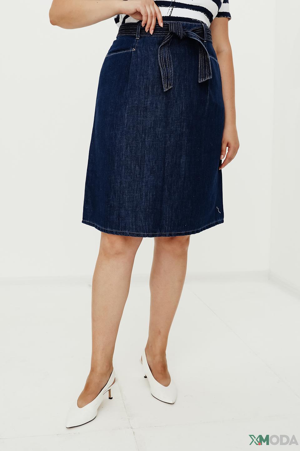 Юбка Gerry Weber деним с поясом