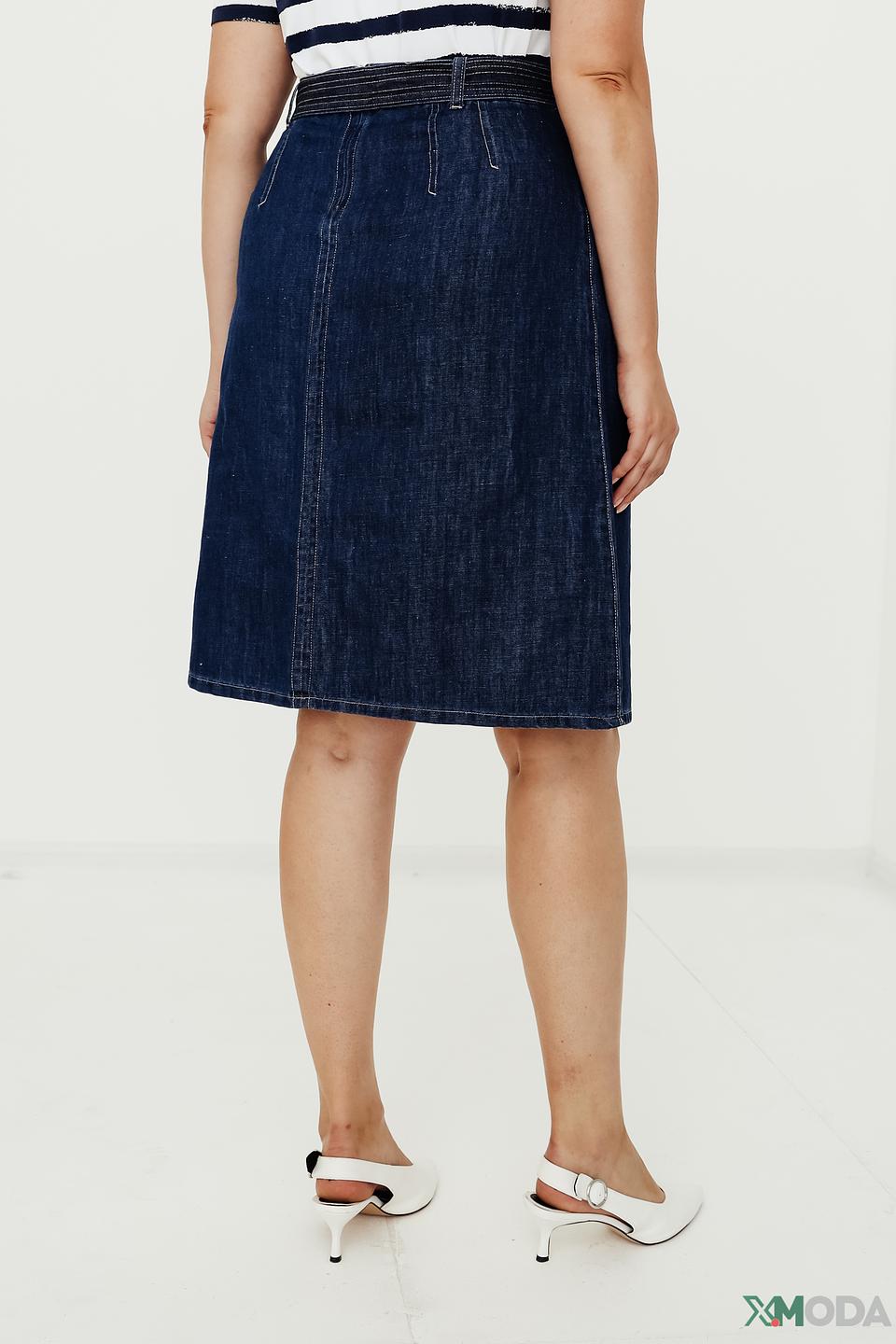 Юбка Gerry Weber деним с поясом