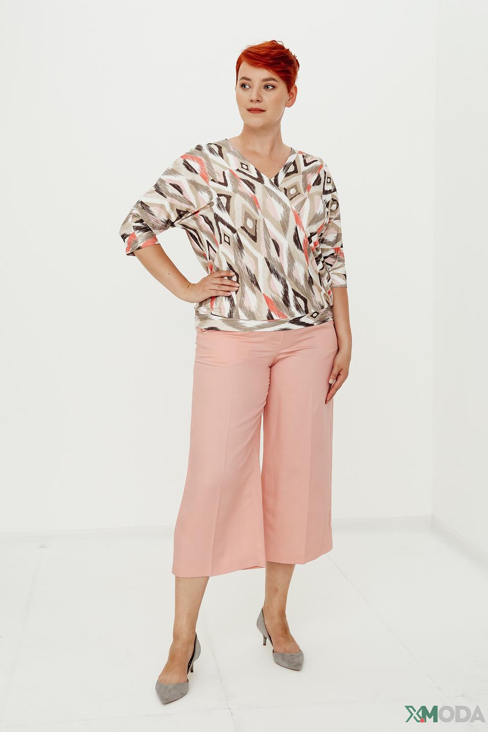 Брюки кюлоты Taifun персиковые