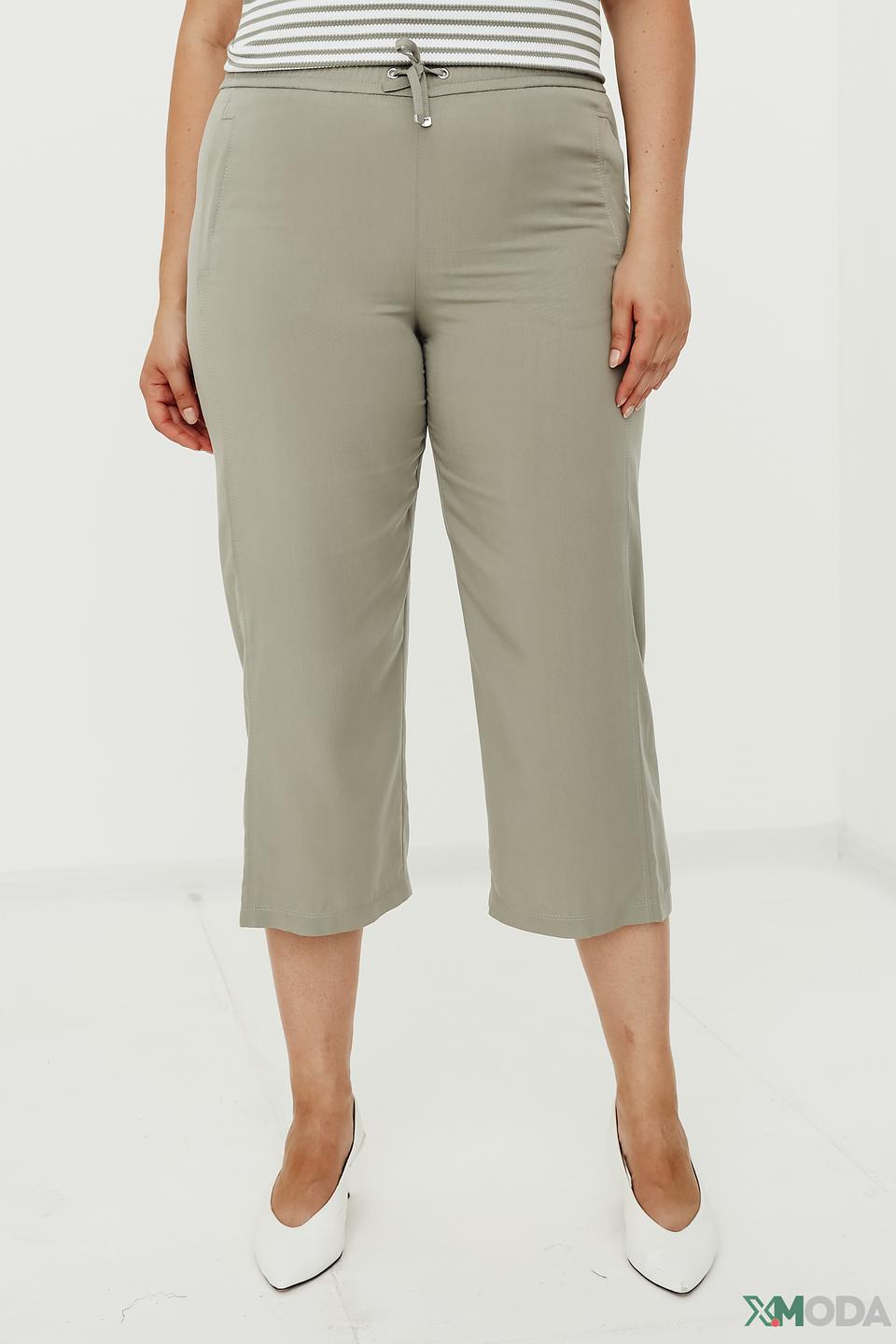 Брюки капри Rabe collection хаки