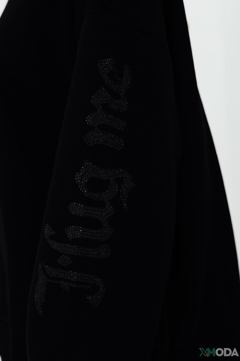 Пуловер Pezzo чёрный с логотипом