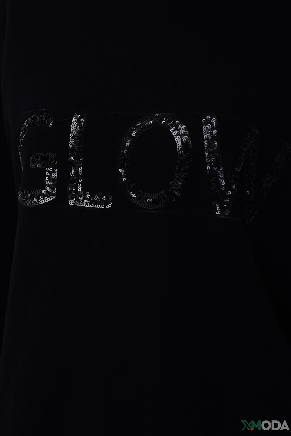 Толстовка Pezzo с надписью чёрная