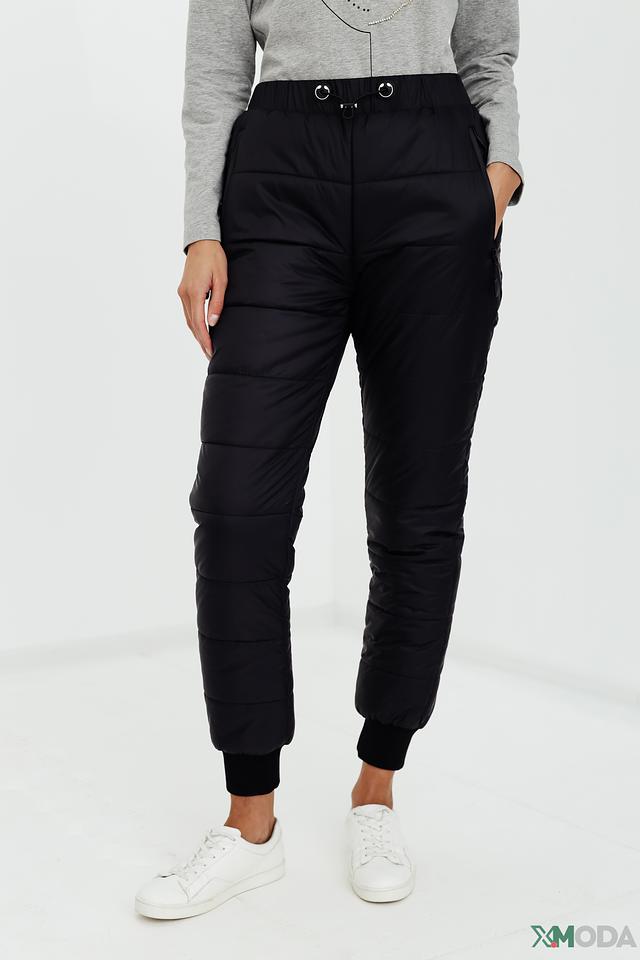 Брюки стеганые Pezzo чёрные