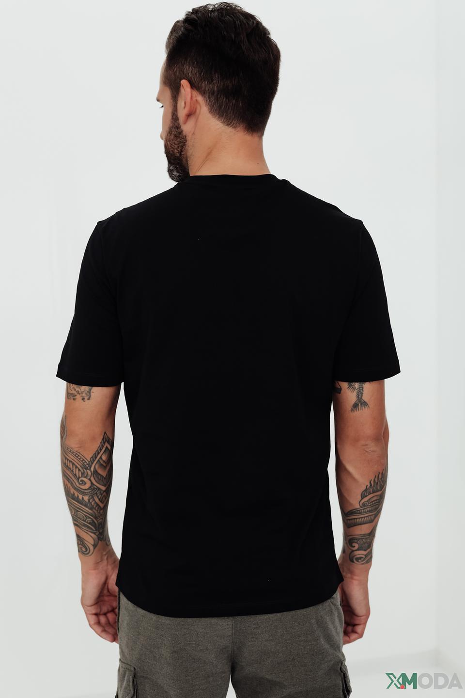 Футболка Hugo логотип чёрная