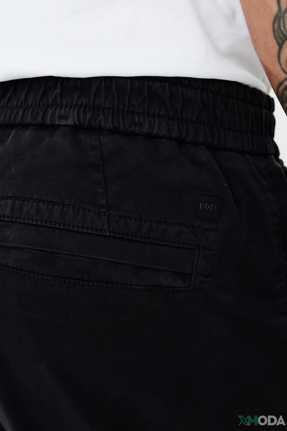 Брюки Boss Orange карго чёрные