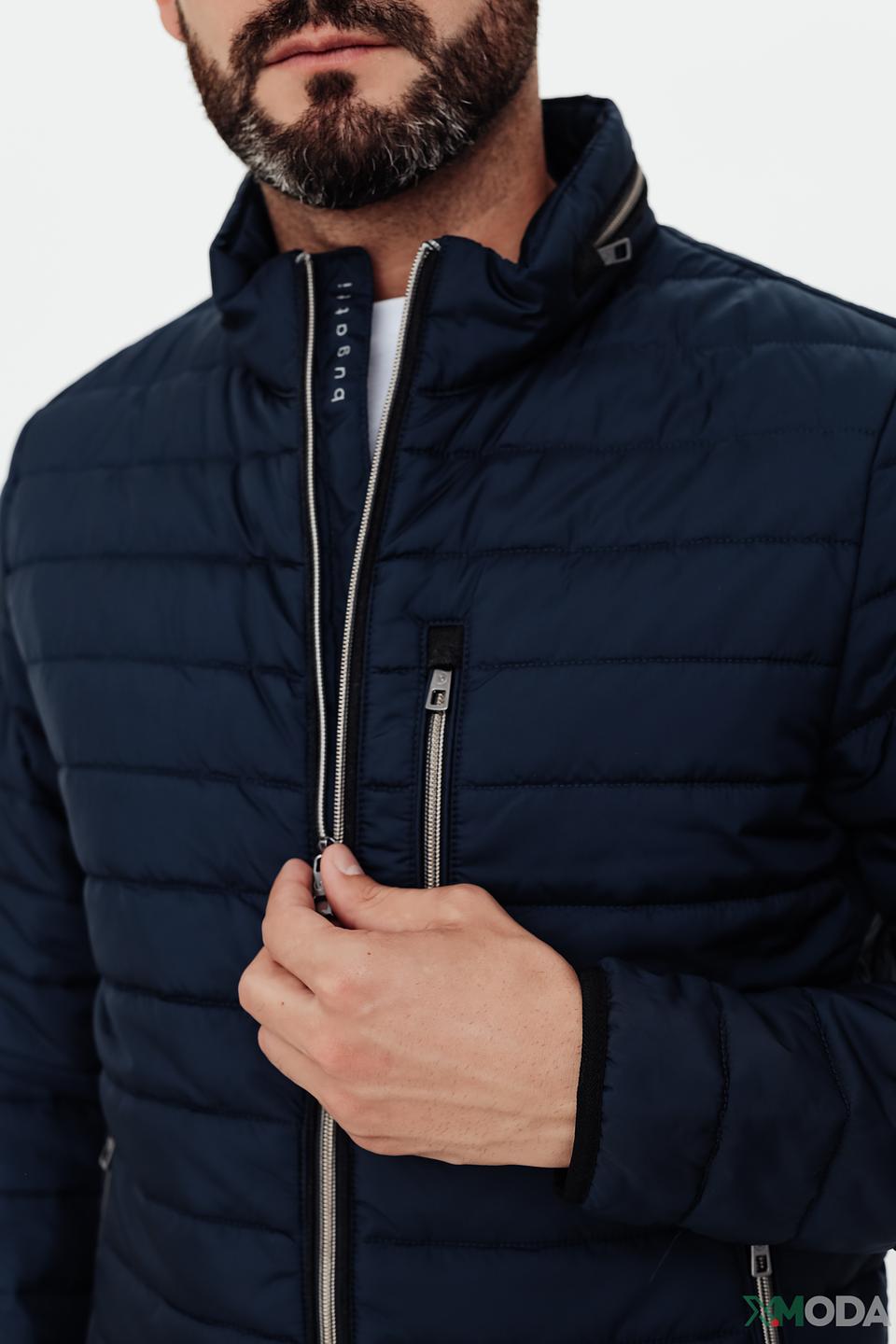 Куртка Bugatti стеганая синяя