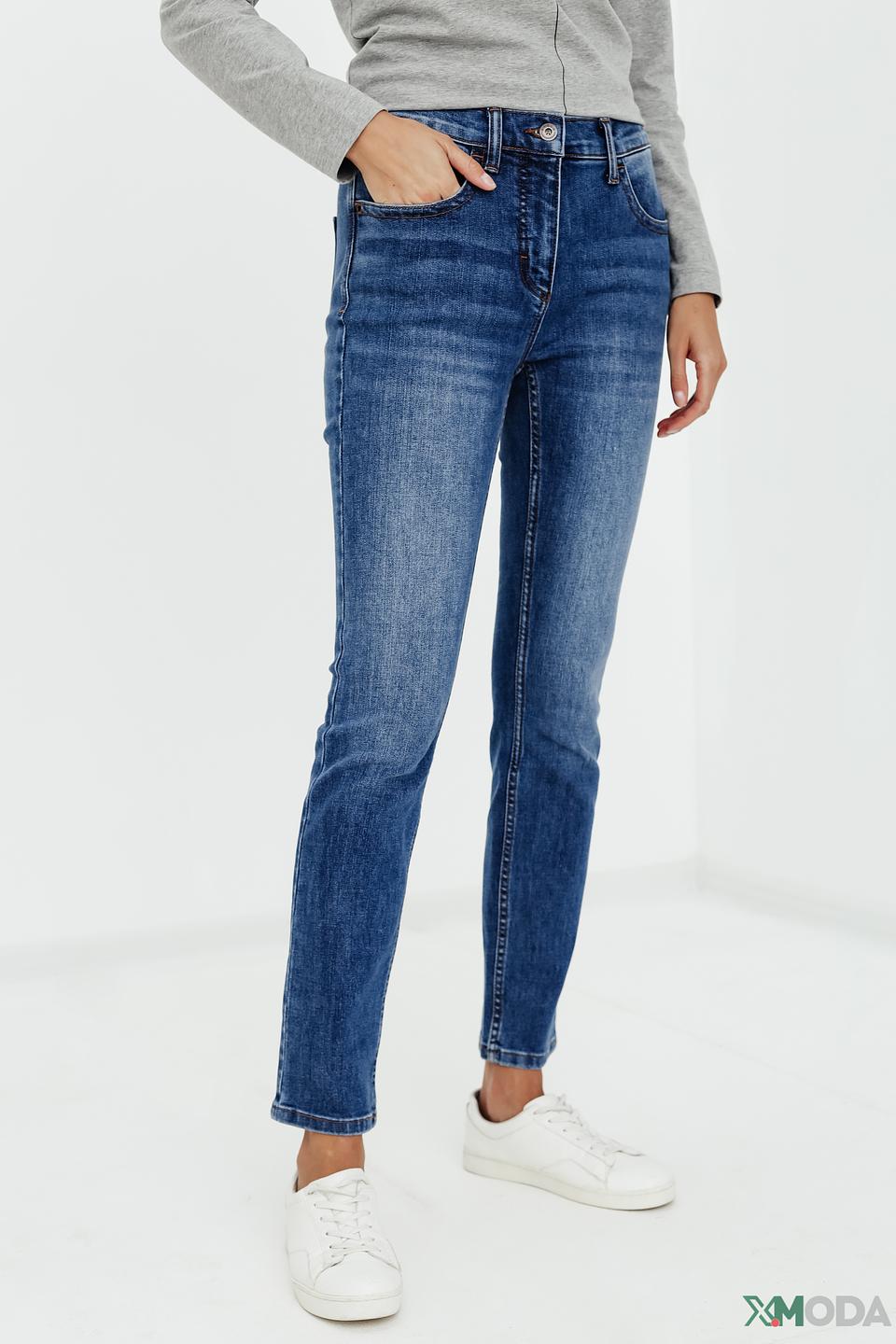 Джинсы Pezzo с потертостями