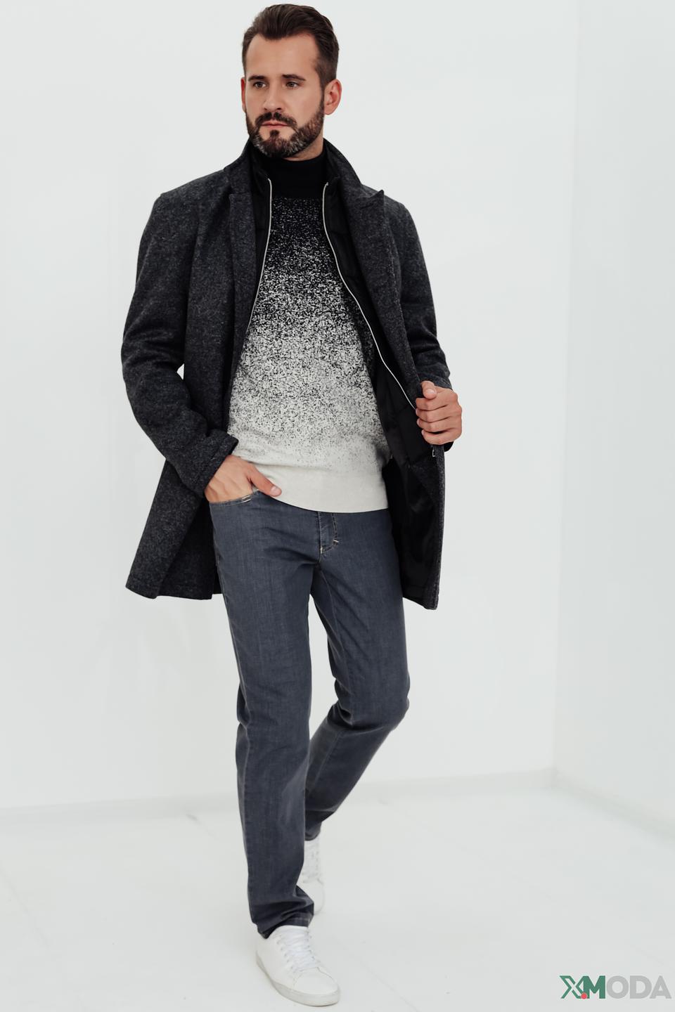 Пальто Bugatti меланж