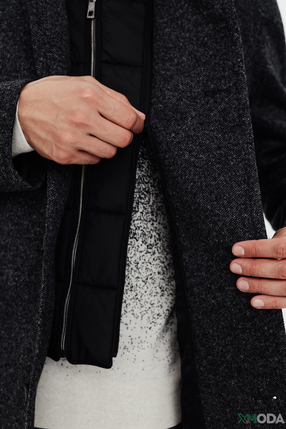 Пальто Bugatti меланж