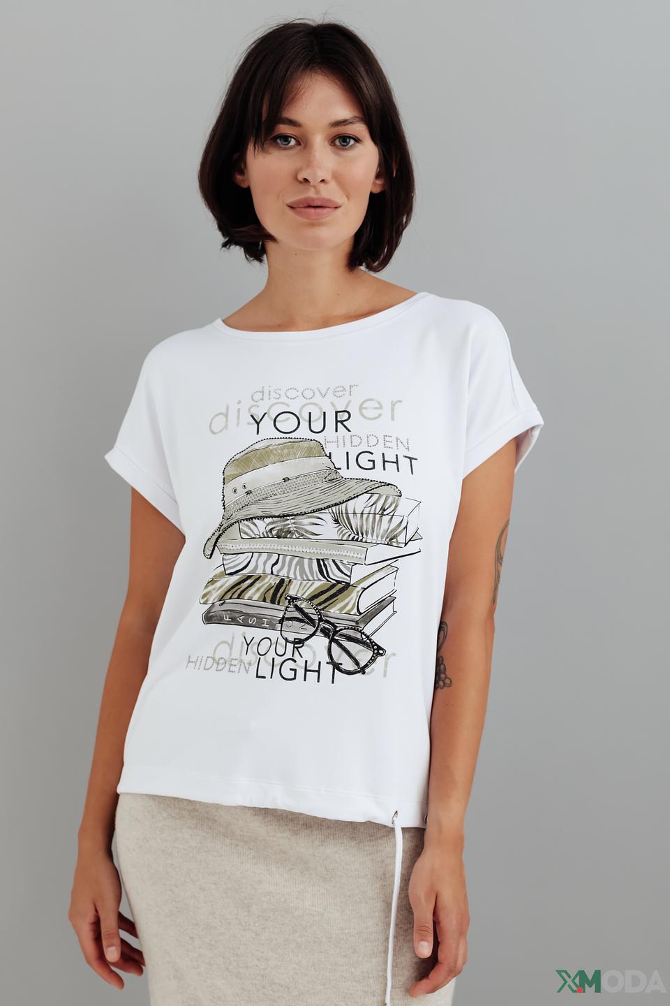 Футболка Monari с принтом