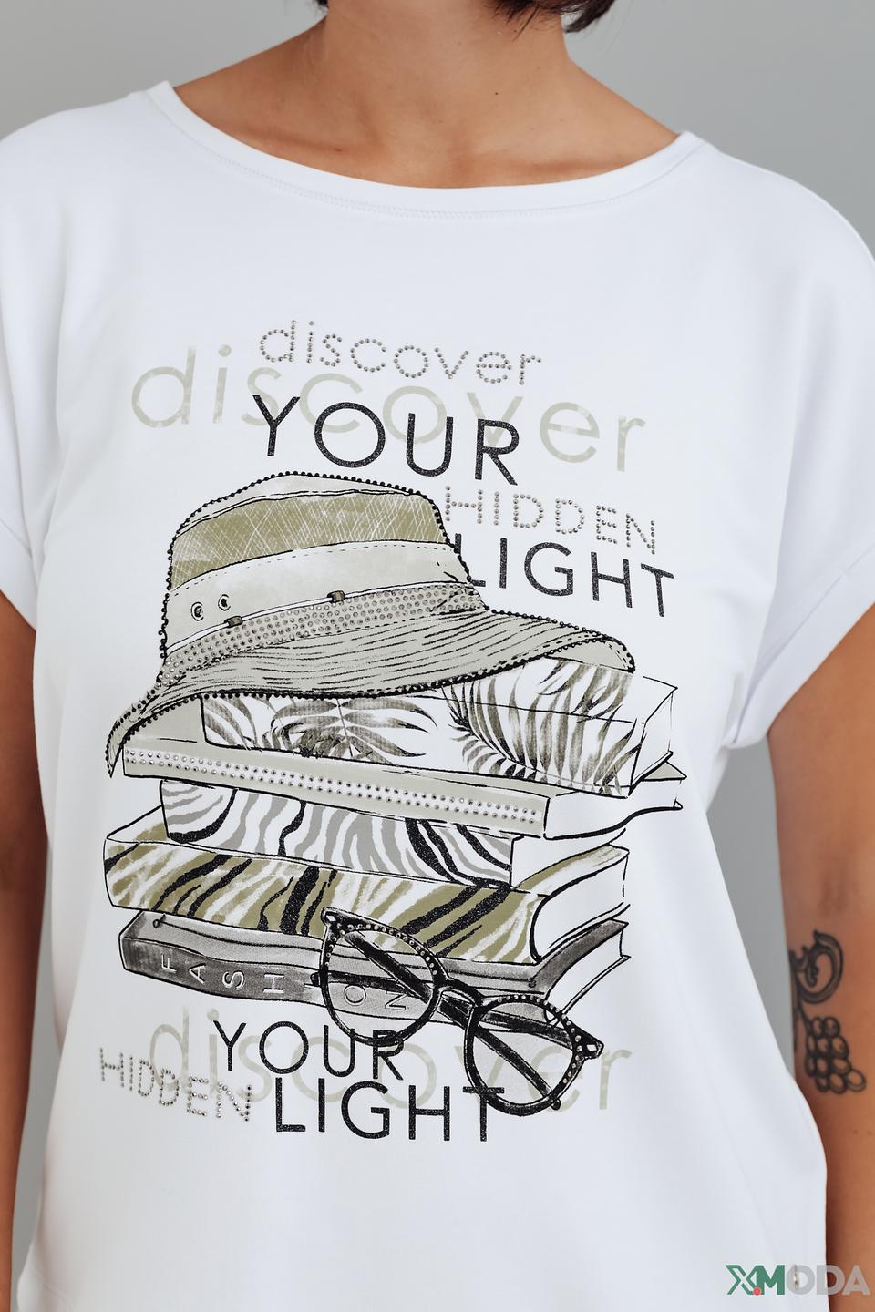 Футболка Monari с принтом