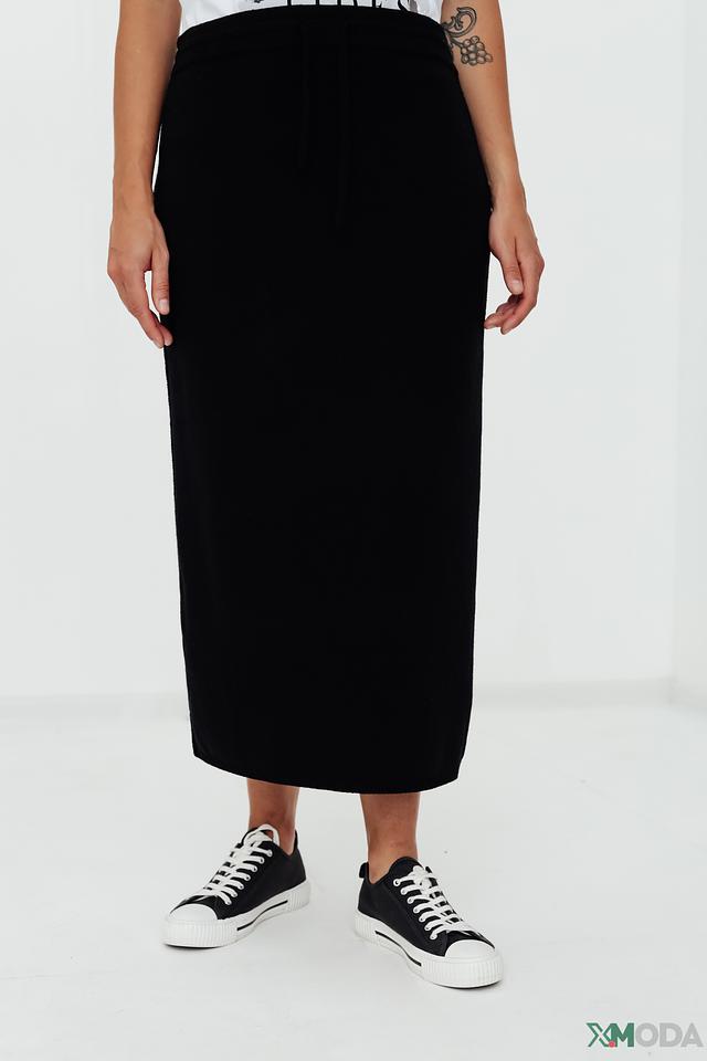 Юбка Oui чёрная миди