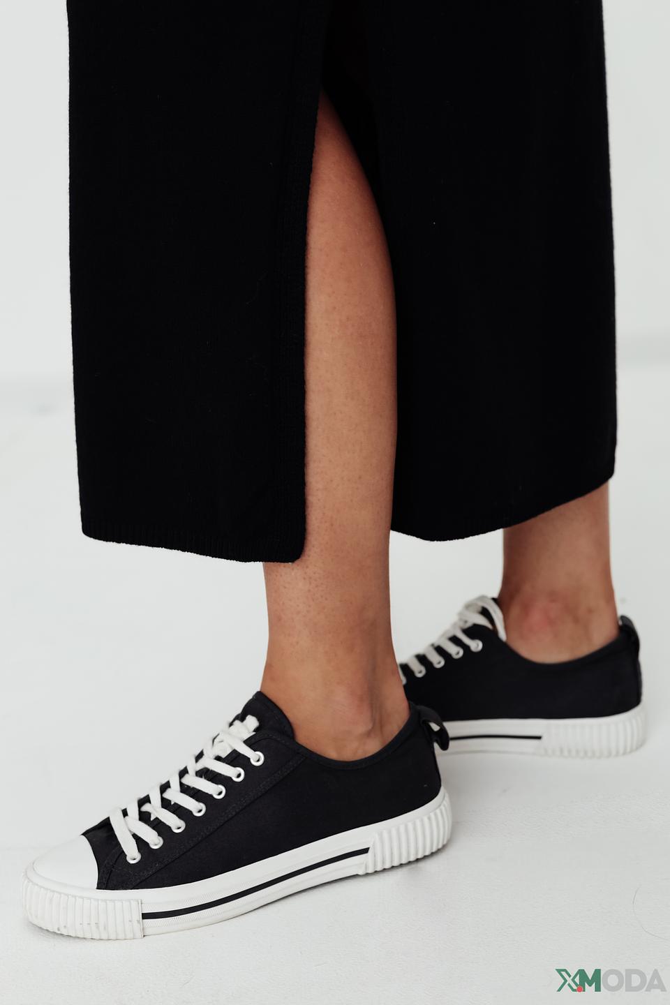 Юбка Oui чёрная миди