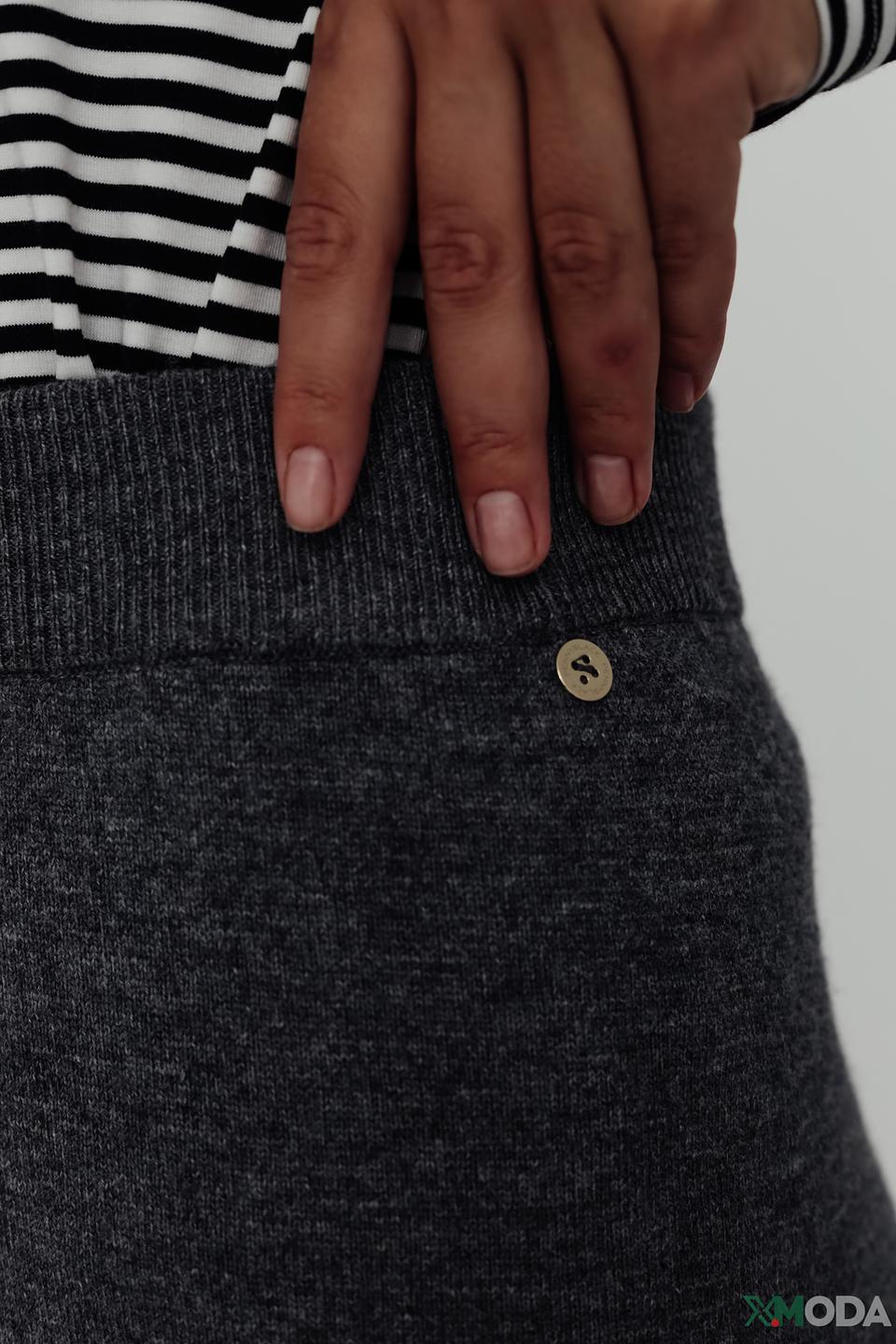 Брюки палаццо Penny Black серые