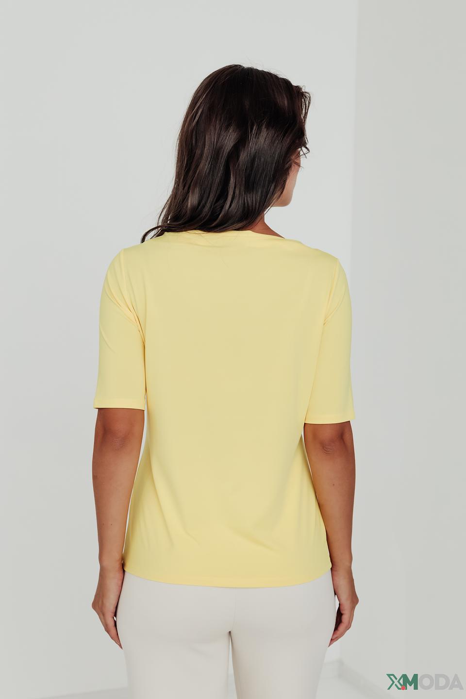 Футболка Betty and Co жёлтая