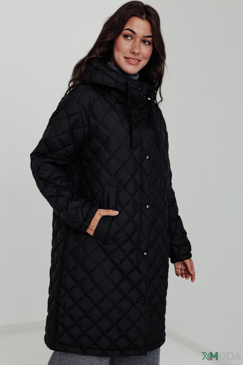 Пальто Fuchs Schmitt стеганое чёрное