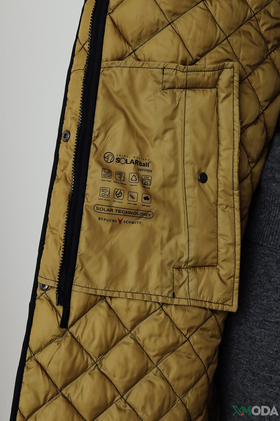 Пальто Fuchs Schmitt стеганое чёрное