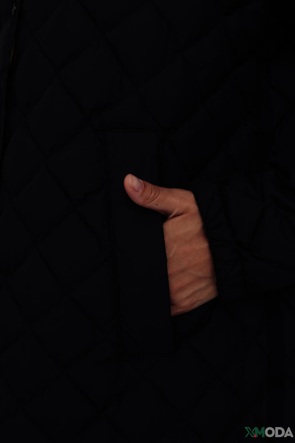 Пальто Fuchs Schmitt стеганое чёрное