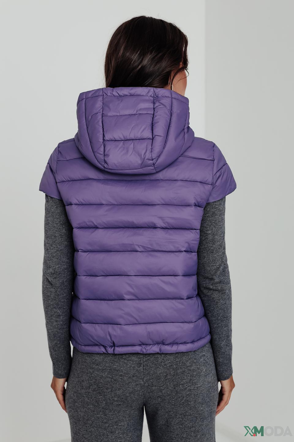Жилет Pezzo стеганый лиловый