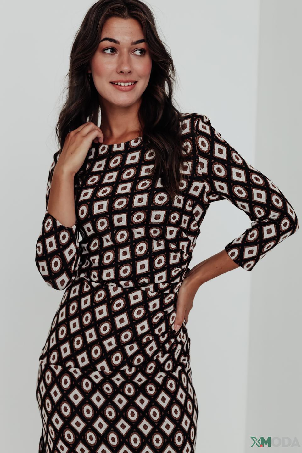 Платье Kaos в ромбик
