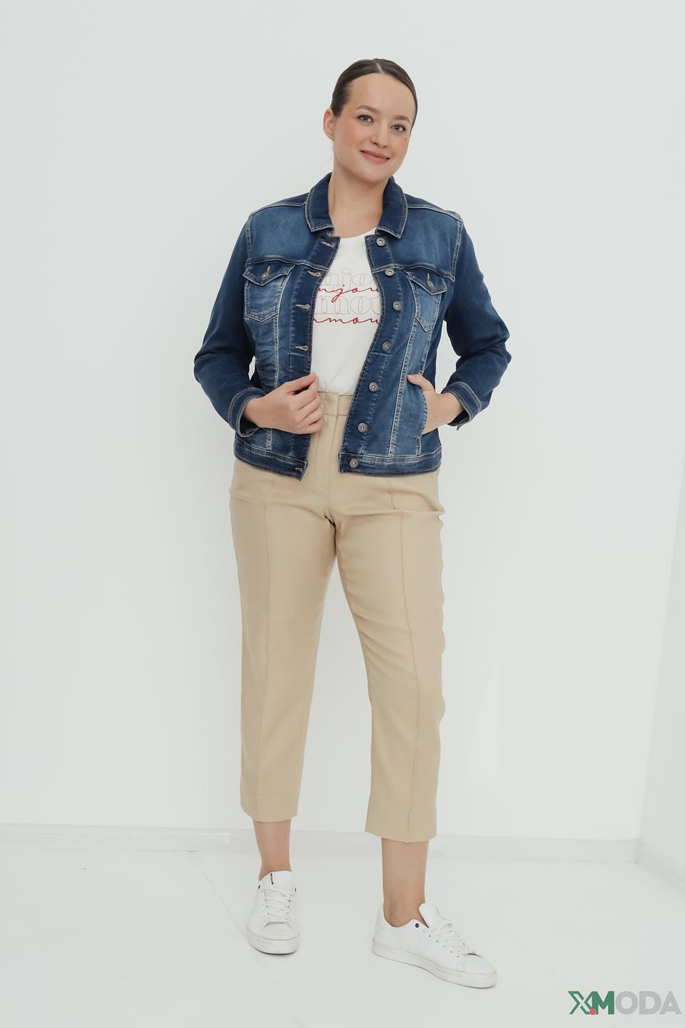 Жакет Via Appia джинсовый синий