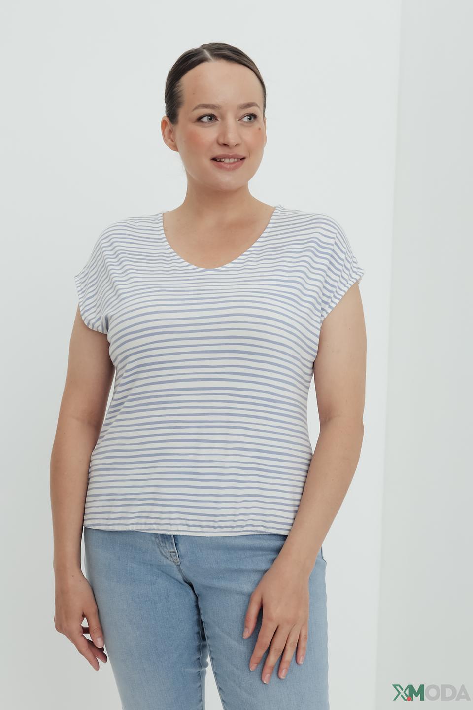 Футболка Lebek в полоску