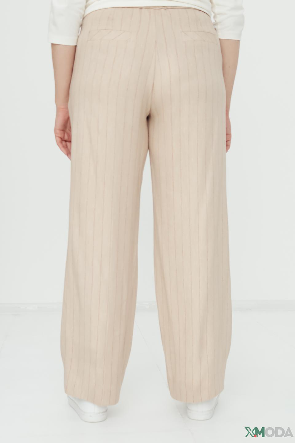 Брюки Gerry Weber в полоску бежевые