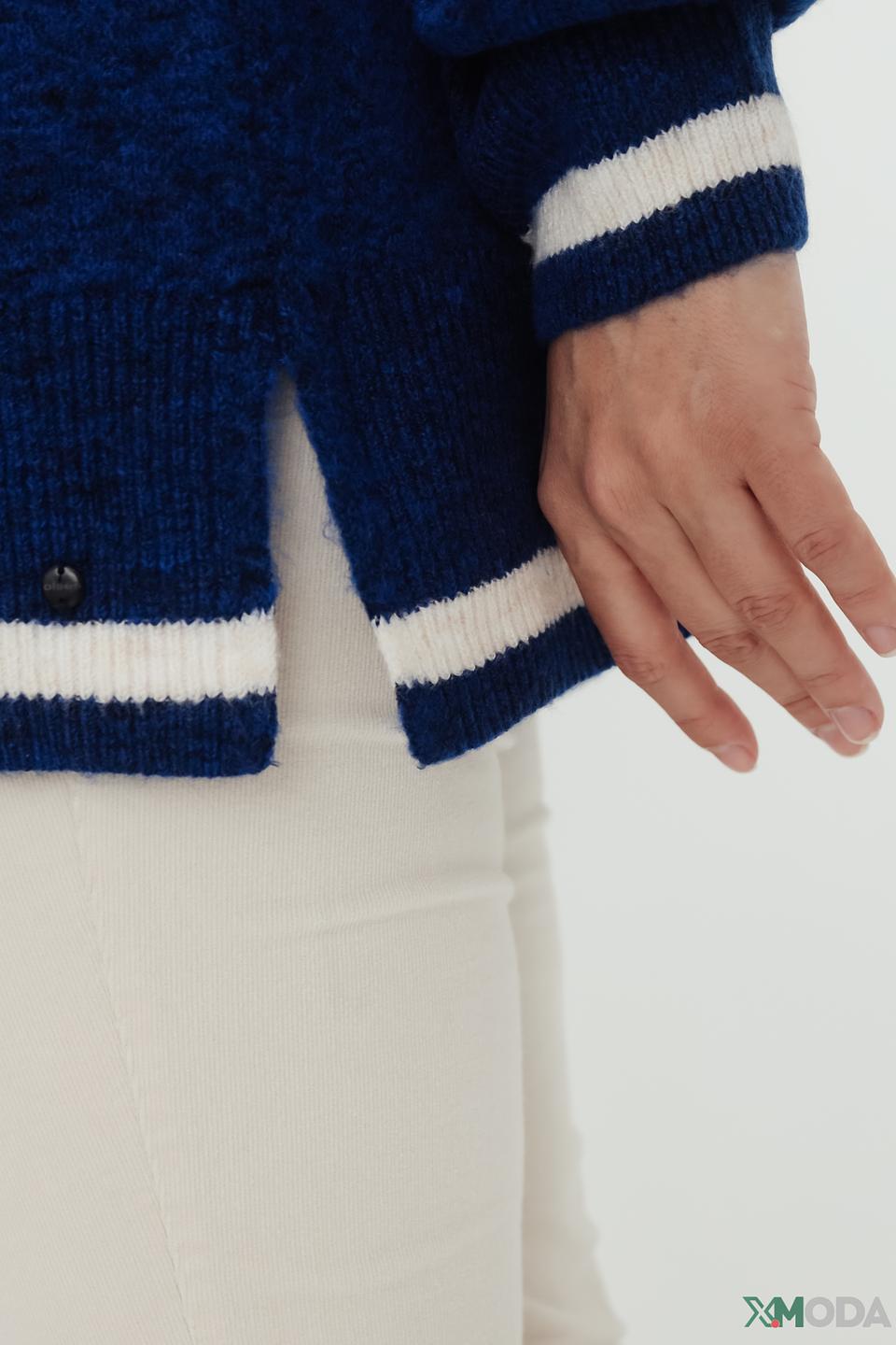 Жакет Olsen color block красный