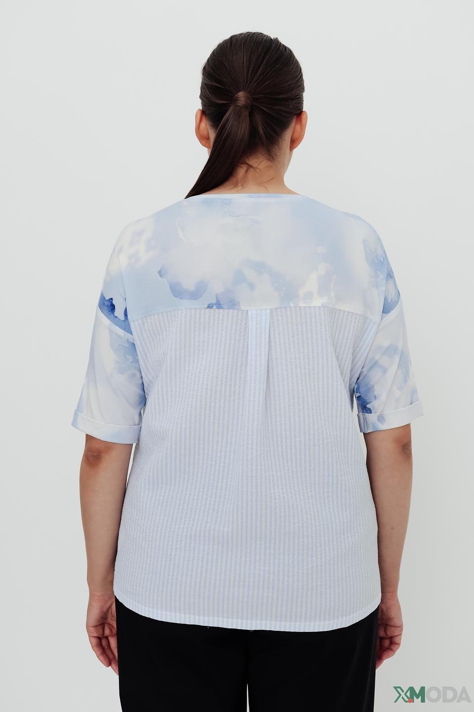 Блуза Frank Walder с цветочным принтом