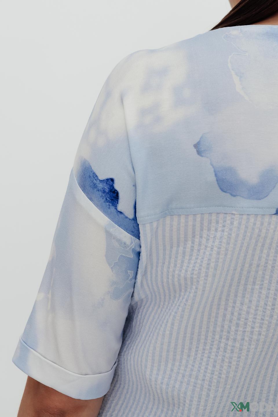 Блуза Frank Walder с цветочным принтом