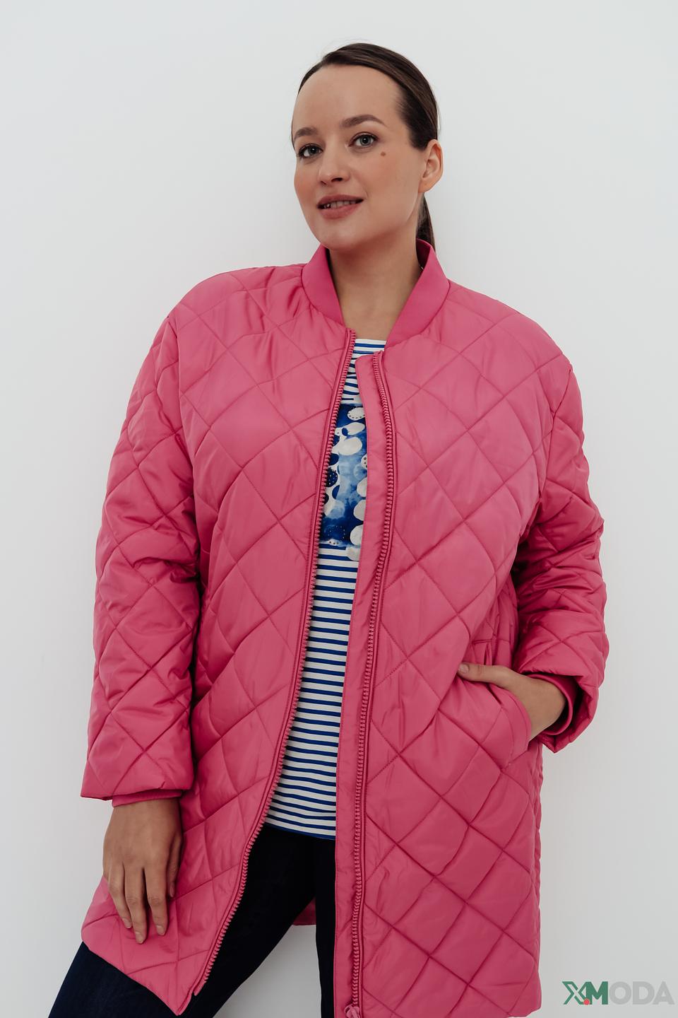 Куртка Samoon стеганая розовая
